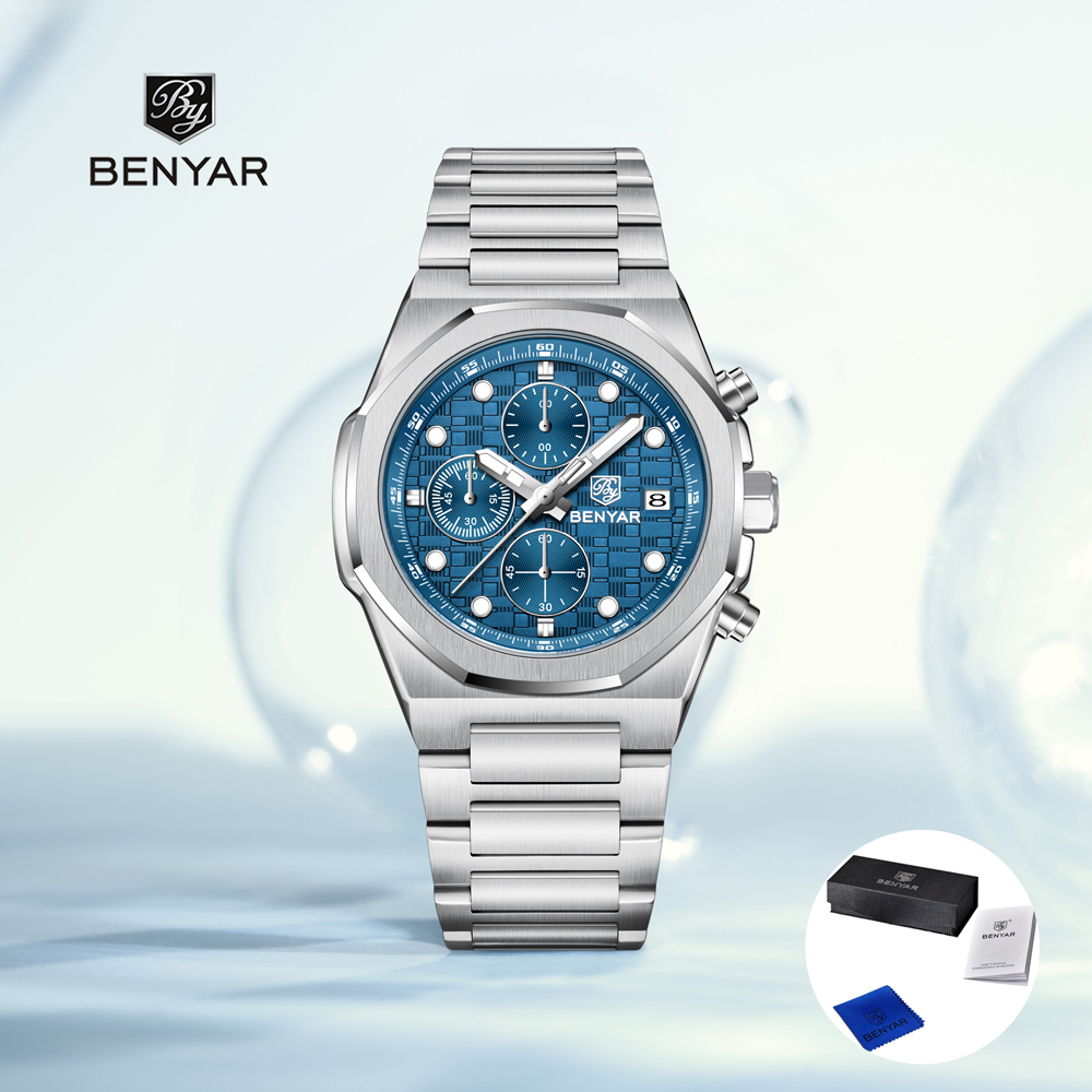 Watch Accessories - 2025 신제품 베냐르 남성용 시계 최고급