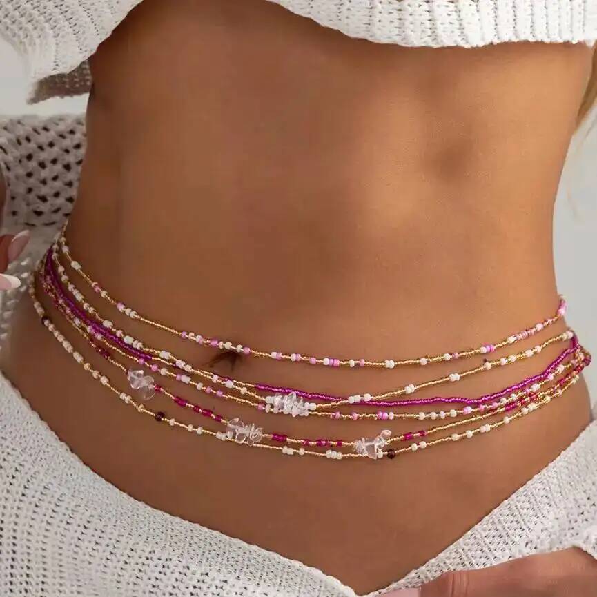 Body Jewelry - 시신 6종 세트 보헤미안 스타일 화려한