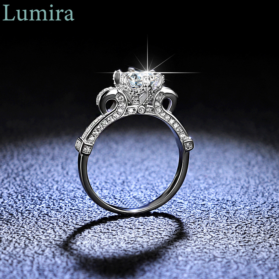 루미라 클래식 6프롱 1캐럿 모이사나이트 플라워 링 여 - Moissanite Engagement Ring 1 Carat 리뷰 및 가격