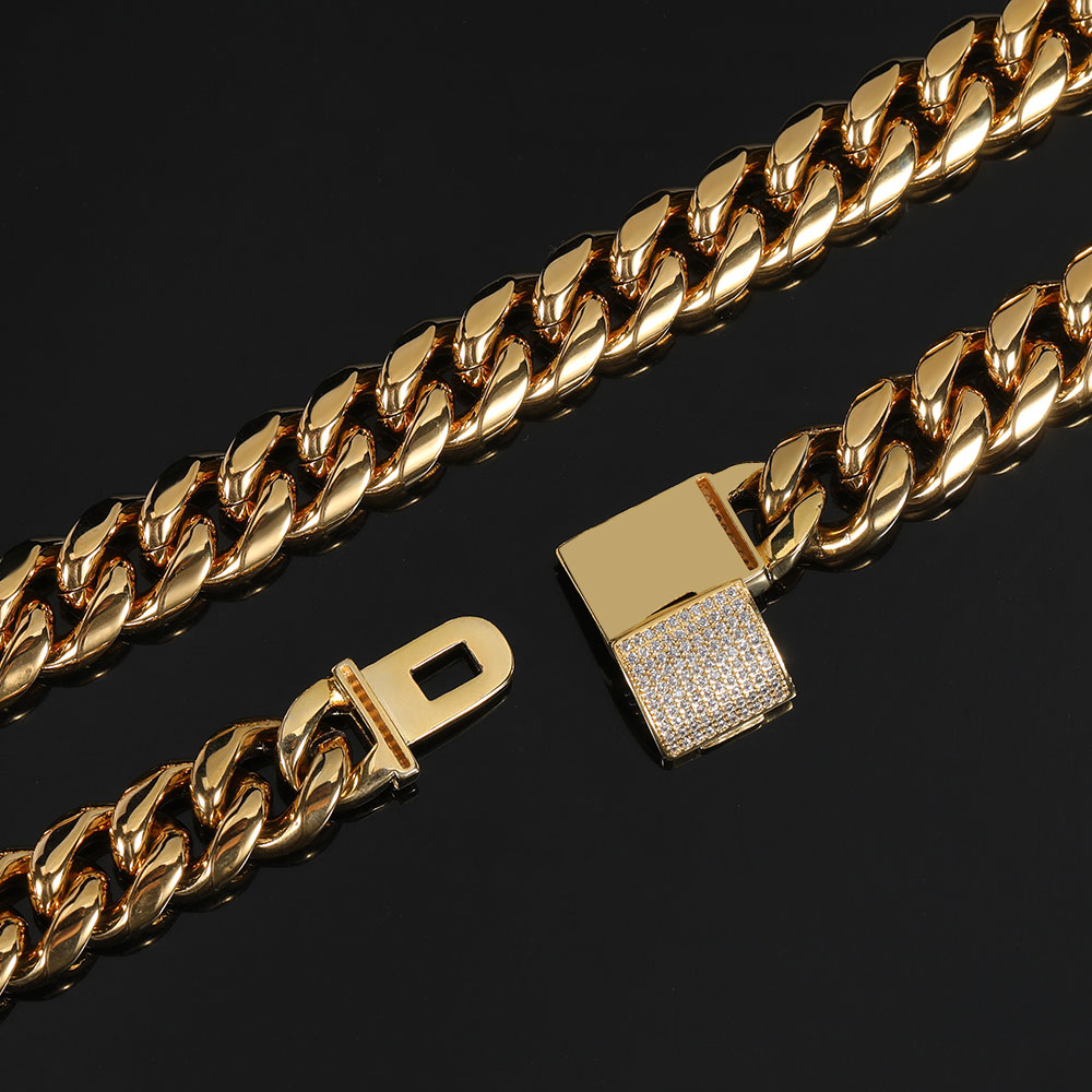 12mm 마이애미 망 쿠바 링크 체인 목걸이 전체 아이 - Cuban Link Chain 12Mm 리뷰 및 가격