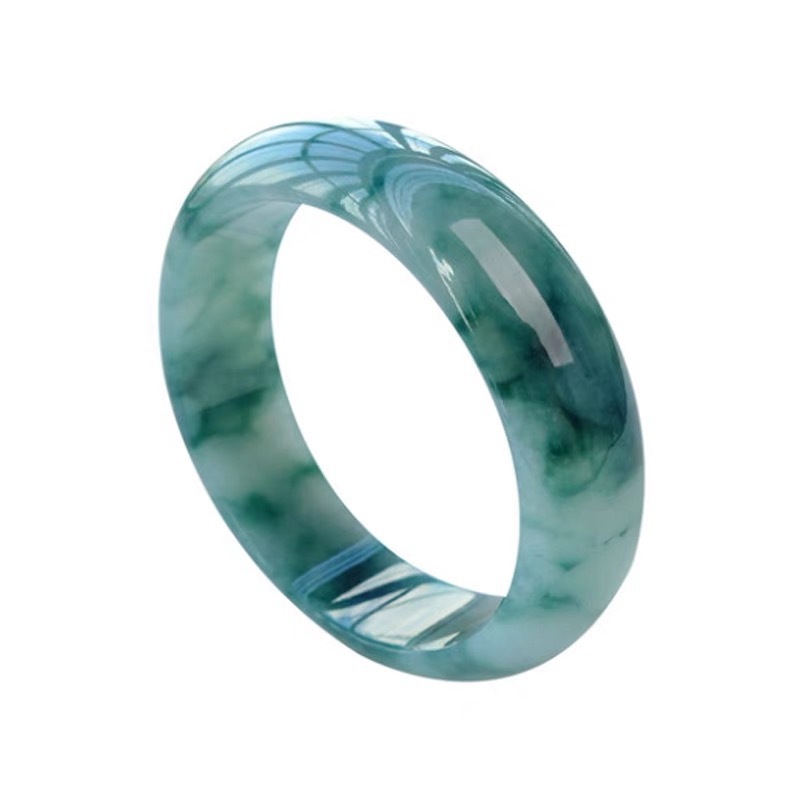미얀마산 아이스 제이디트 팔찌, 엄마를 위한 선물, 고 - Bracelets 리뷰 및 가격