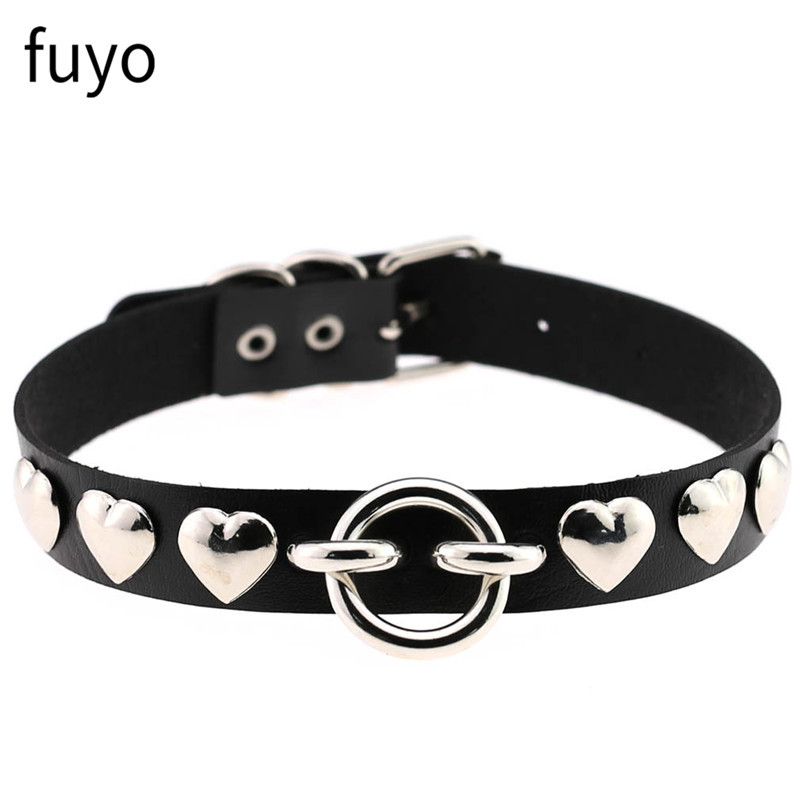 펑크 벨 블랙 스파이크 초커 목걸이 잠금 리벳 스터드  - Goth Punk Spike Choker 리뷰 및 가격