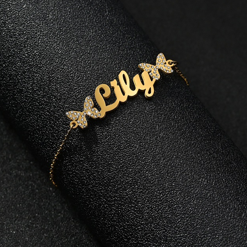 Atoztide 맞춤형 보석 세트 목걸이 지르콘 스톤  - Custom Name Necklace Stainless Steel 리뷰 및 가격