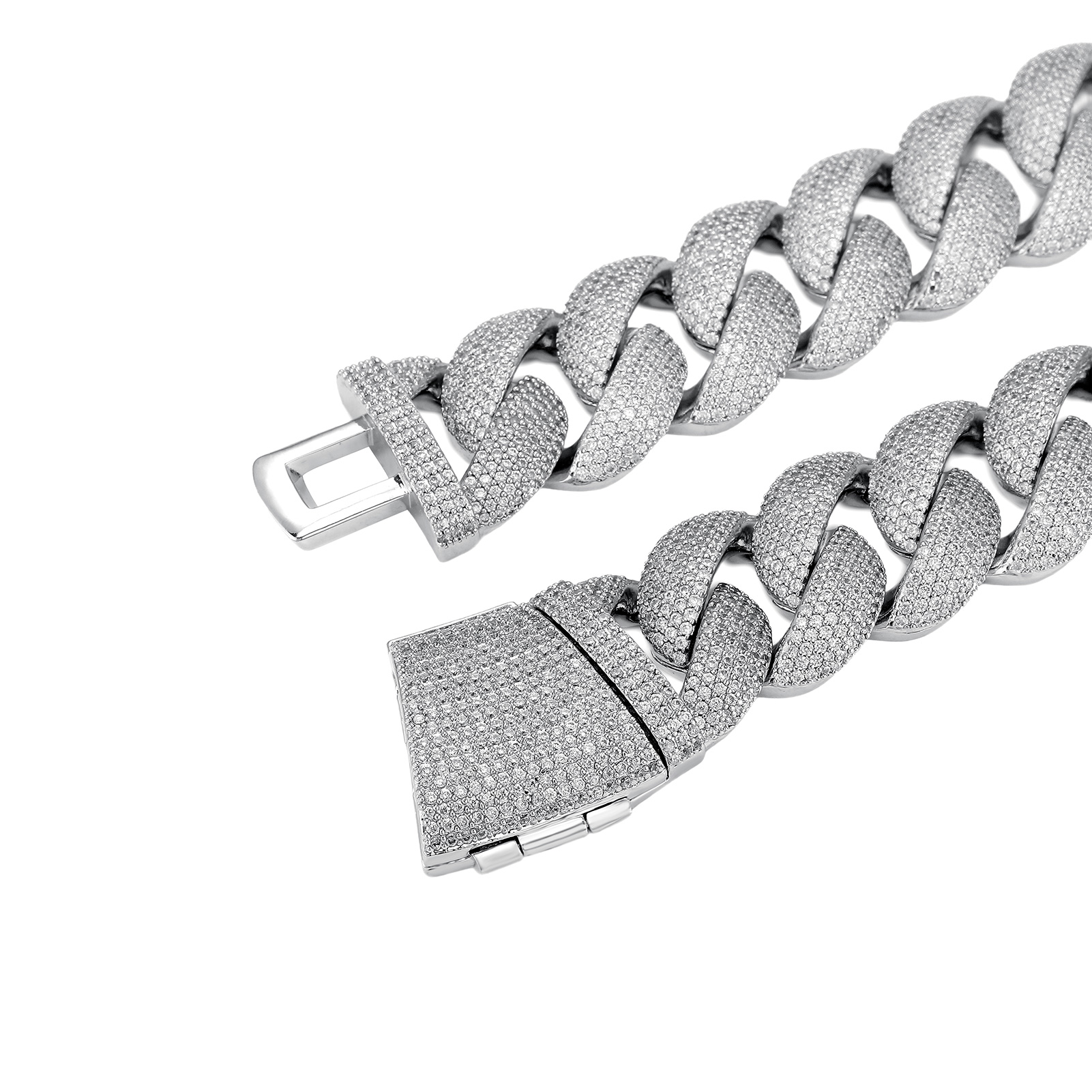 탑그릴즈 24mm 쿠반 체인 목걸이 풀 CZ 아이스드  - Cuban Link Chain 12Mm 리뷰 및 가격