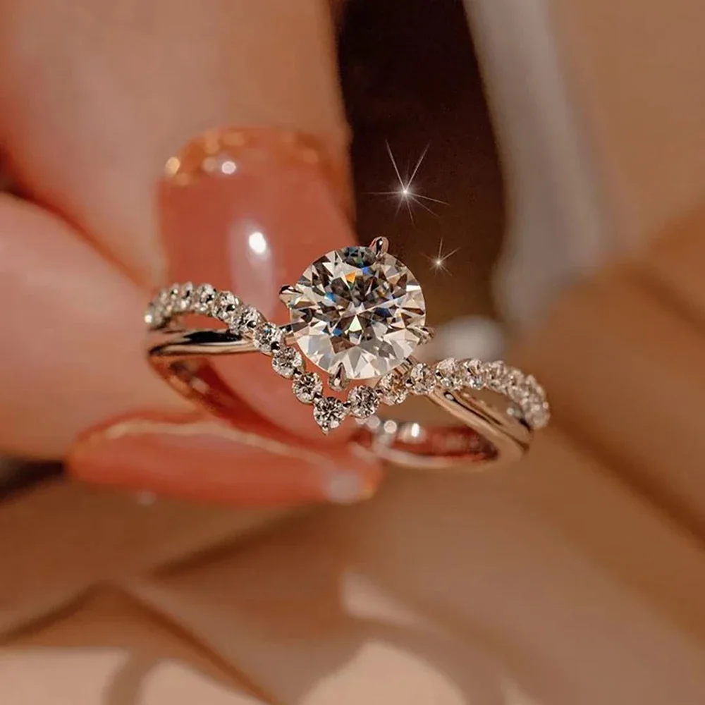 1캐럿 6.5mm 모이사나이트 다이아몬드 브라이덜 링  - Moissanite Engagement Ring 1 Carat 리뷰 및 가격