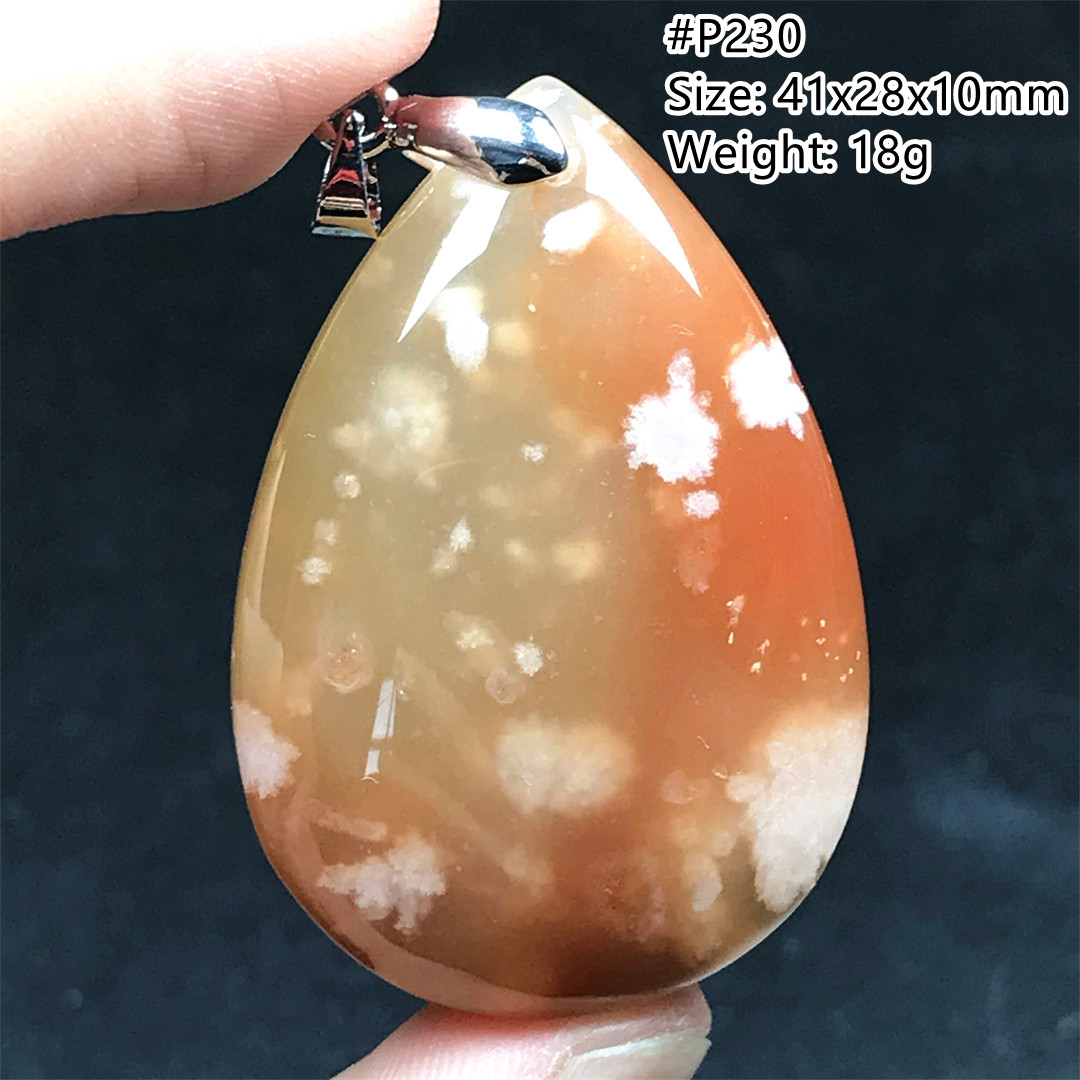천연 체리 마노 목걸이, 여성용 펜던트, 부 사랑 선물 - Crystal Pendant Necklace Natural Stone 리뷰 및 가격