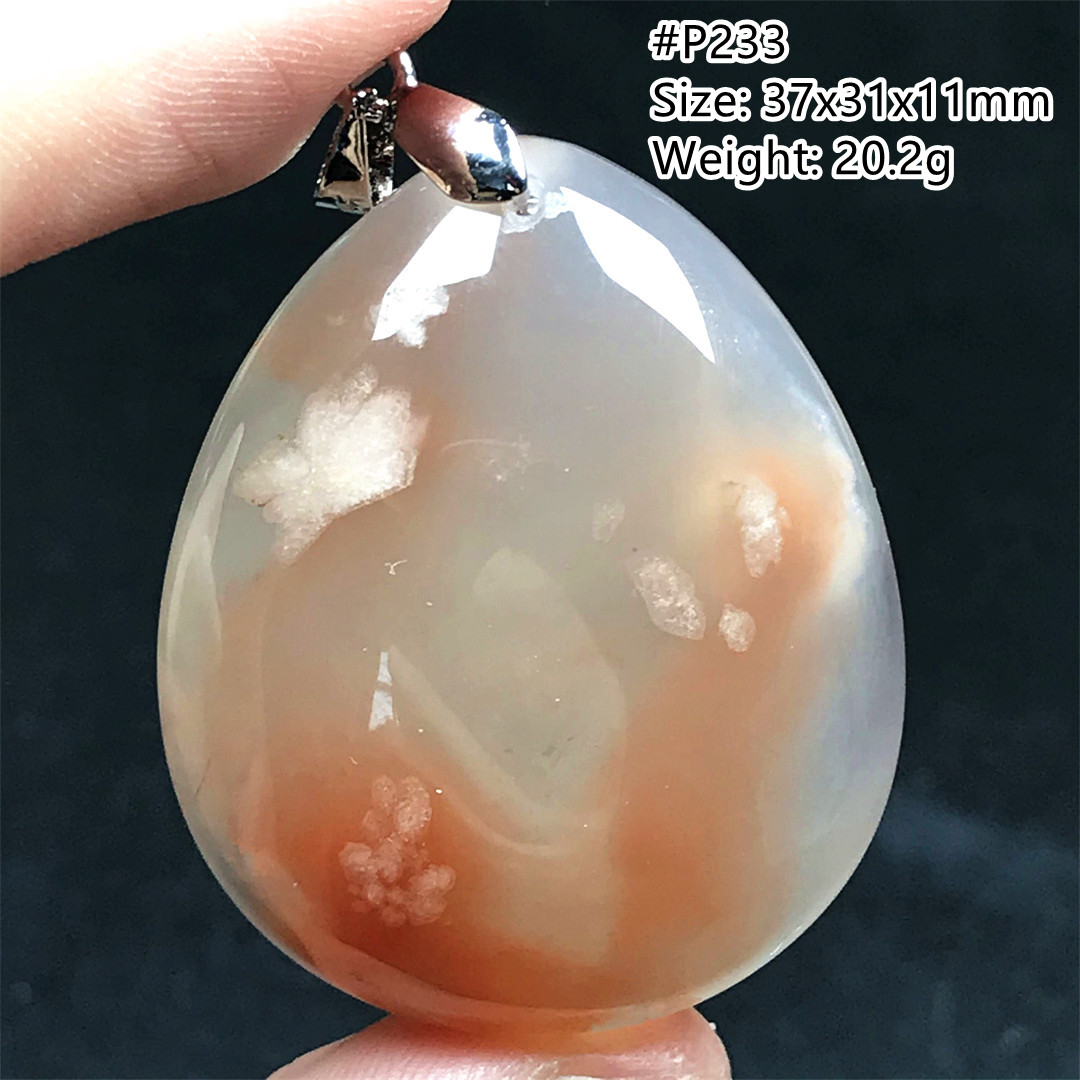 천연 체리 마노 목걸이, 여성용 펜던트, 부 사랑 선물 - Crystal Pendant Necklace Natural Stone 리뷰 및 가격